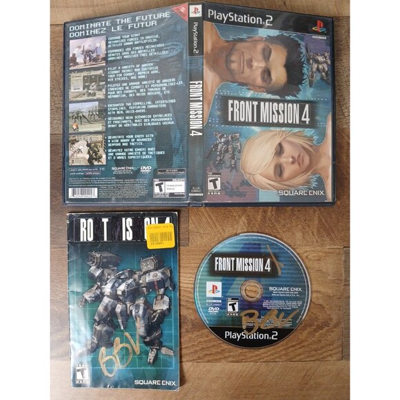 Front Mission 4 (PS2 Playstation 2 , 2004) Complete CIB - Tested - Picture 1 of 3